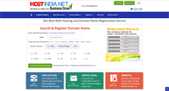 Desktop Screenshot of hostindia.net