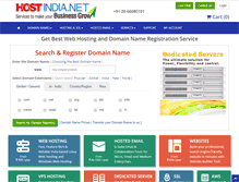 Tablet Screenshot of hostindia.net